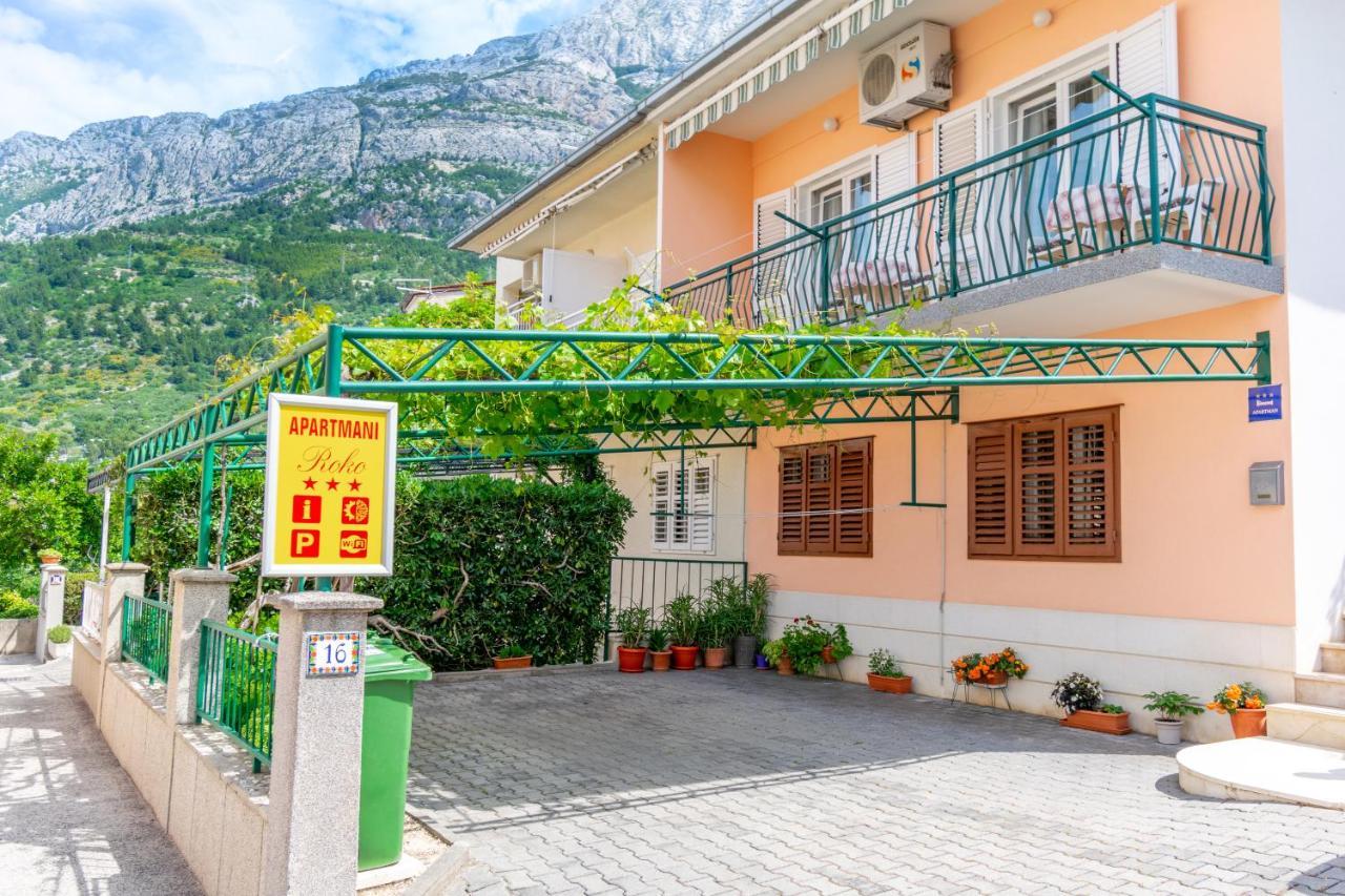 Apartmani Roko Baška Voda Buitenkant foto