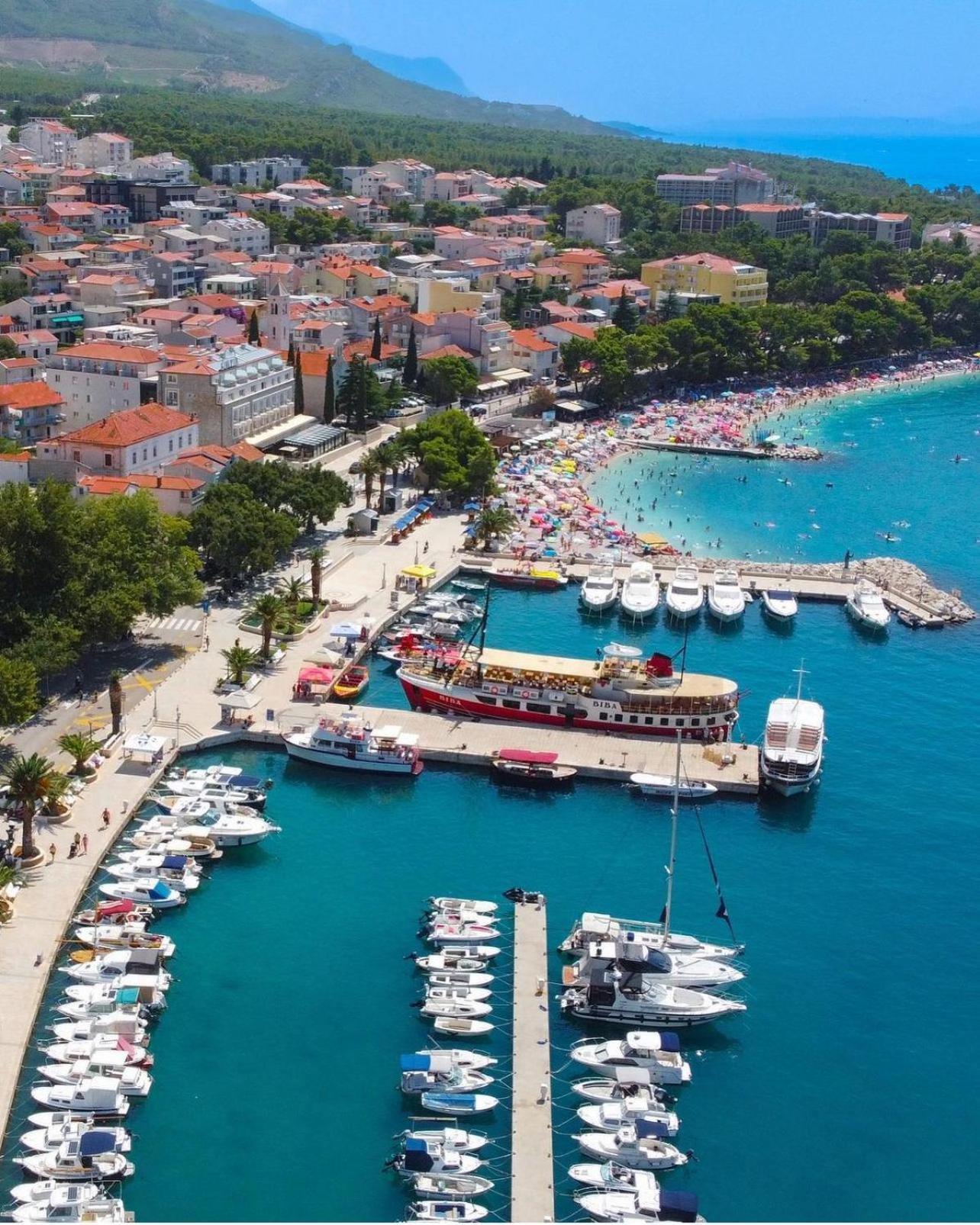 Apartmani Roko Baška Voda Buitenkant foto